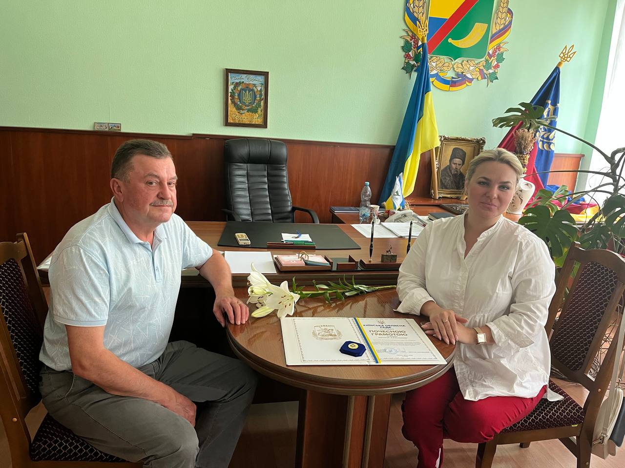 Білоцерківський район не забуває тих, хто допомагає йому розвиватись